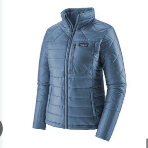 Patagonia Girls Size Medium (10) Radalie Jacket Coat Puffer Insulated Blue 68125